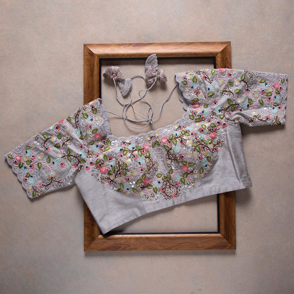 Rama Green Color Resham And Zari Work Rangoli Silk Base Wedding Saree With Blouse