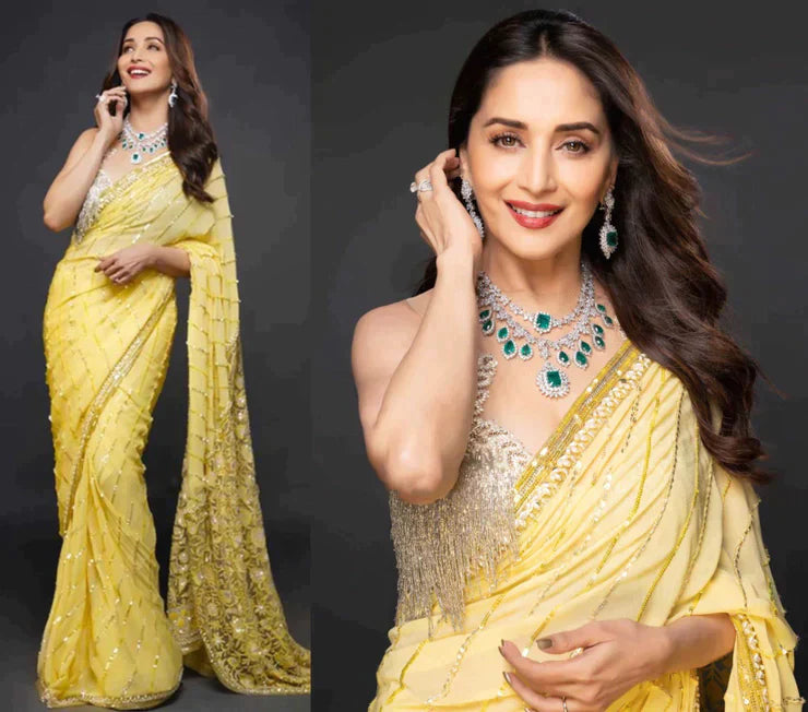 Bold and Beautiful: Amazing Black Latest Party Wear Designer Sarees with Blouse